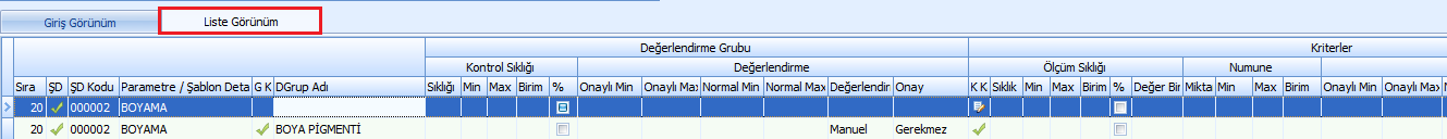 0112_Kalitekontrol_standart liste